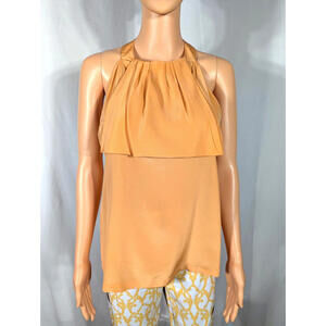 Silk Blouse Size 10 Sleeveless Raoul Old Money Chic Comfortable Matching Pants